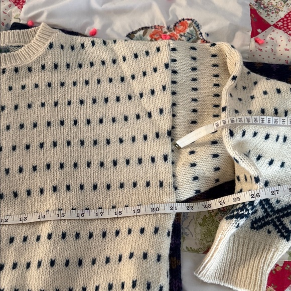 EMS men’s wool sweater size Meg nice pattern good condition - Picture 5 of 7